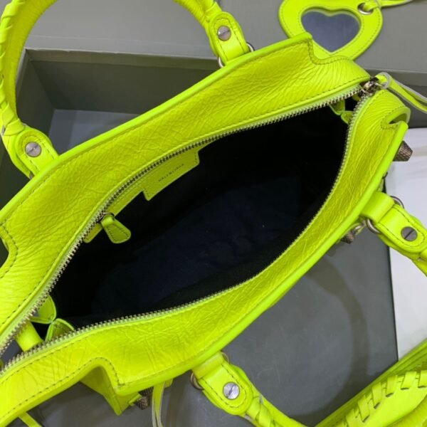 Balen Neo Cagole XS Handbag In Light Green, For Women,  Bags 10.2in/26cm - Image 3