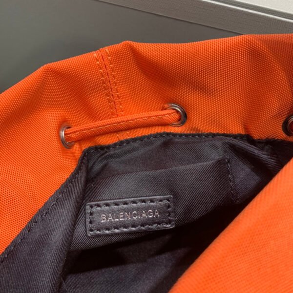 Balen Le Cagole Medium Bucket Bag In Orange, For Women,  Bags 11.8in/30cm - Image 2