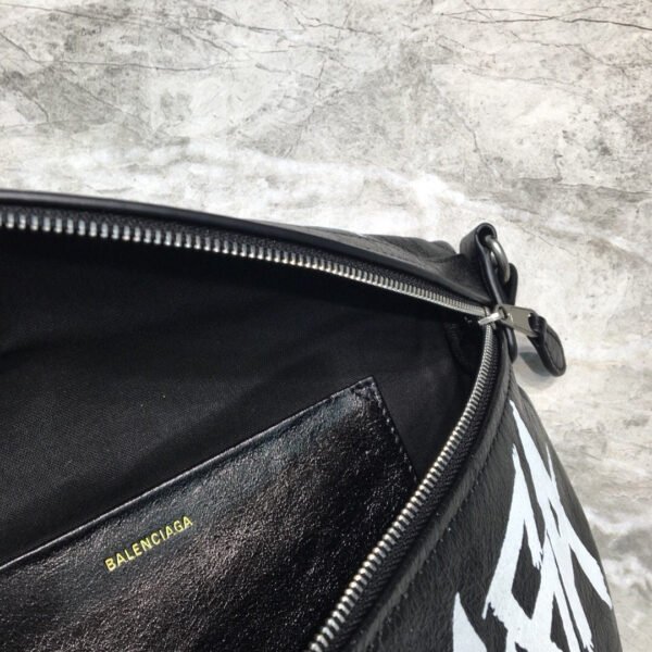 Balen Souvenir XS Belt Bag In Black, For Women,  Bags 9.5in/24cm - Image 5