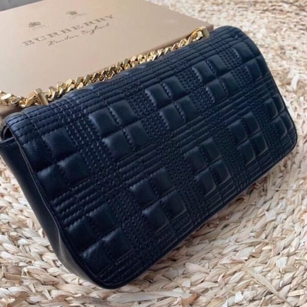 BB Quilted Medium Lola Bag Monogram Black For Women, Bags 11in/28cm 80217011 - Image 3