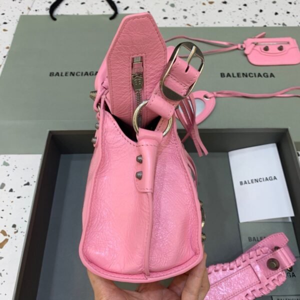 Balen Neo Cagole XS Handbag In Pink, For Women,  Bags 10.2in/26cm 700940210B05812 - Image 4
