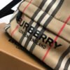 BB Icon Stripe Nylon Drawcord Pouch Archive Beige For Women, Bags 7.7in/19.5cm - Image 7