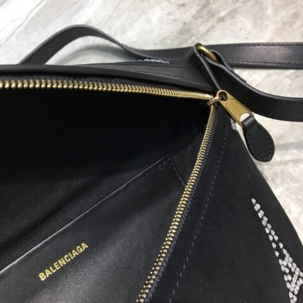Balen Souvenir XS Belt Bag In Black, For Women,  Bags 9.5in/24cm - Image 8