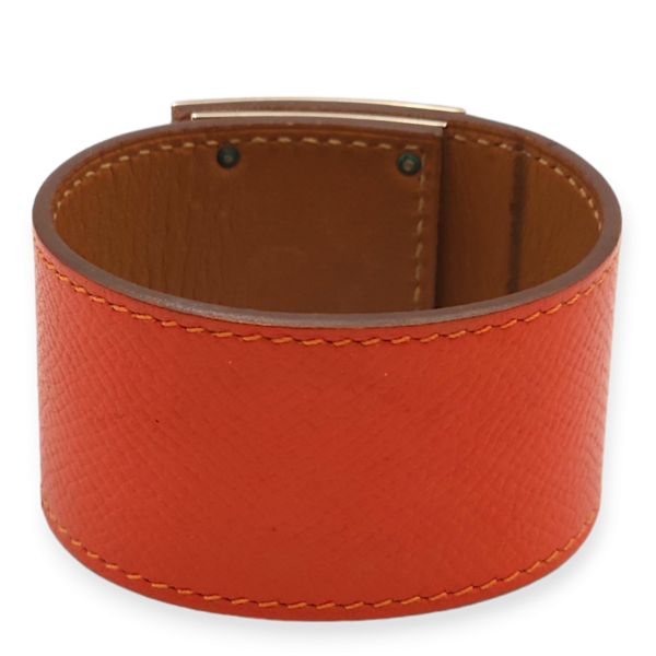 Kelly Dog Feu Bracelet in Epsom, Palladium hardware - Image 2