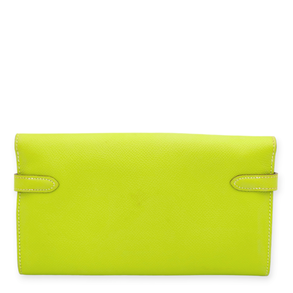 Kiwi/Vert Veronese Kelly Kiwi/Vert Veronese Wallet in Epsom, Palladium hardware - Image 2