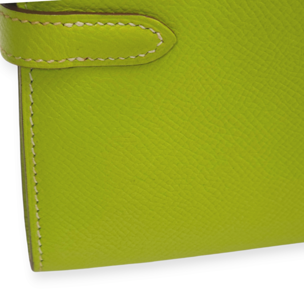 Kiwi/Vert Veronese Kelly Kiwi/Vert Veronese Wallet in Epsom, Palladium hardware - Image 6