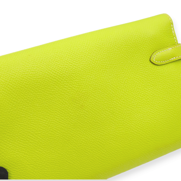 Kiwi/Vert Veronese Kelly Kiwi/Vert Veronese Wallet in Epsom, Palladium hardware - Image 5