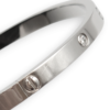 Love 16, 6 Diamonds Bracelet in White Gold - Image 3