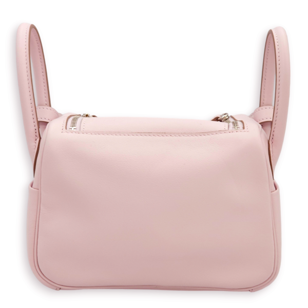 Lindy Verso Mini Mauve Pale/Gold in Swift, Palladium hardware - Image 2