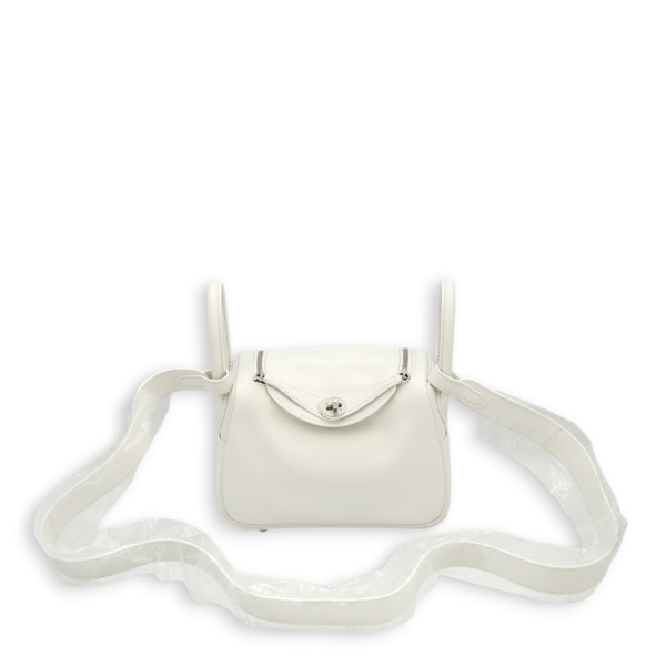 Lindy Mini Blanc in Swift, Palladium hardware - Image 3