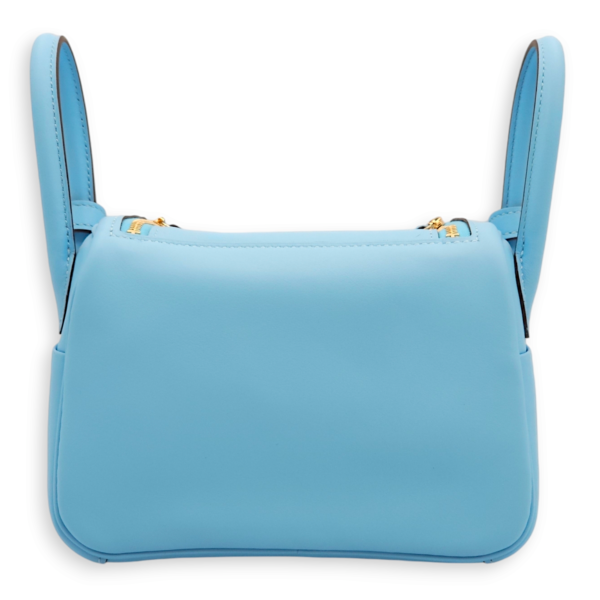 Lindy Mini Celeste in Swift, Gold hardware - Image 5