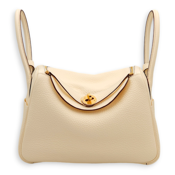 Lindy 26 Nata in Clemence, Gold hardware - Image 4