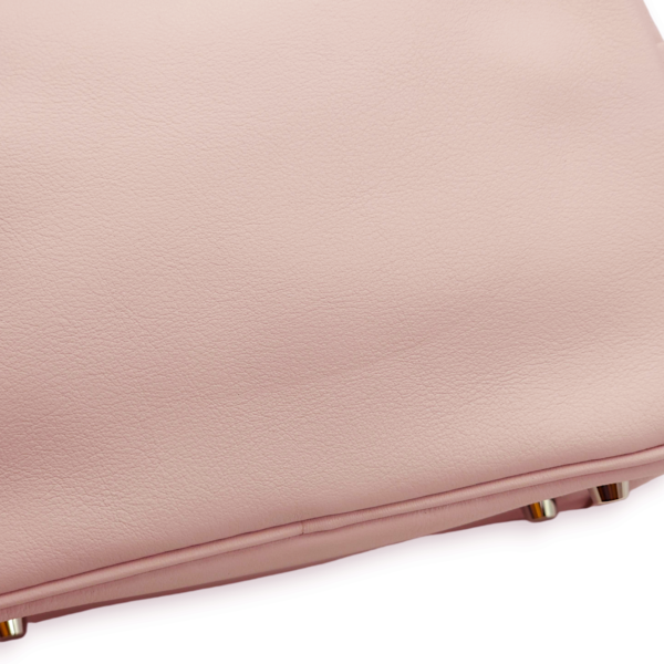 Lindy Verso Mini Mauve Pale/Gold in Swift, Palladium hardware - Image 5