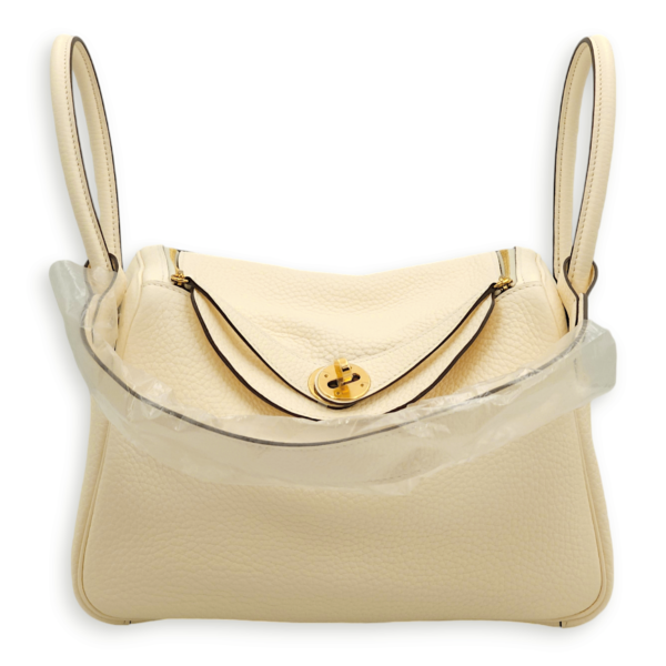 Lindy 26 Nata in Clemence, Gold hardware - Image 3