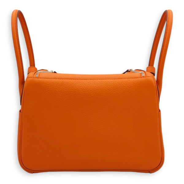 Lindy 26 Orange in Clemence, Palladium hardware - Image 2