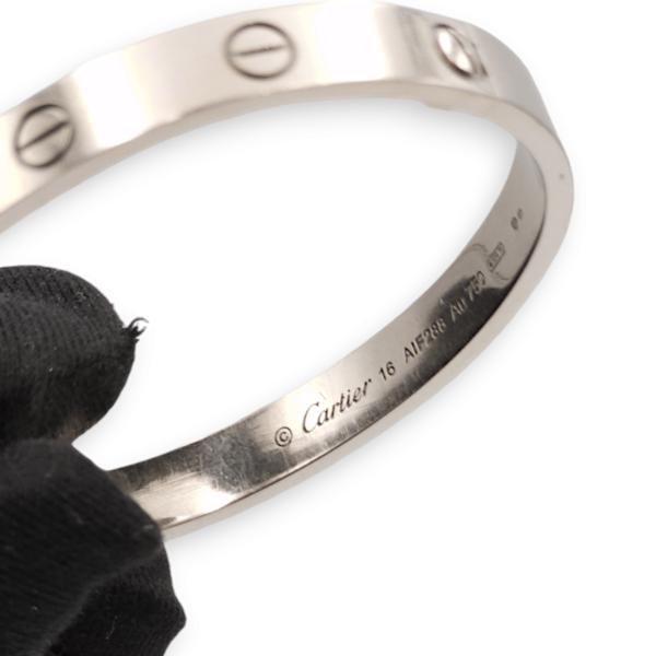 Love 16 Bracelet in White Gold - Image 5