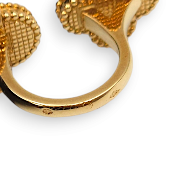 Magic Alhambra Between The Finger Mother of Pearl Ring in Gold - Image 5