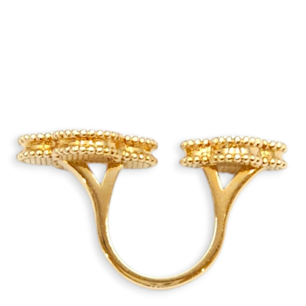 Magic Alhambra Between The Finger Mother of Pearl Ring in Gold - Image 2