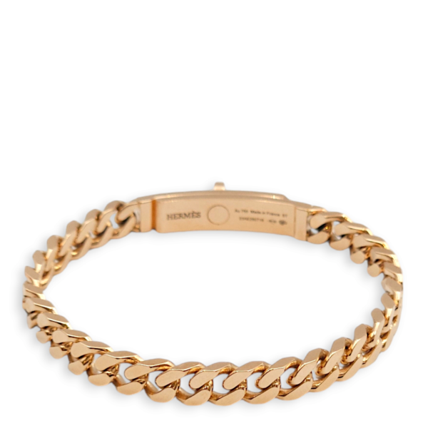 Kelly Gourmette TPM ST 6 Diamond, 0.08 Carat Bracelet in Rose Gold - Image 2