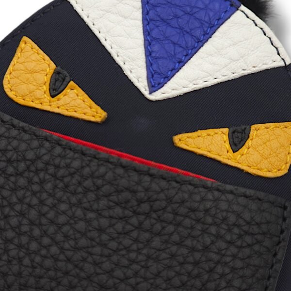 Micro Monster Backpack Multi-colour Charm in Calfskin, Palladium hardware - Image 7