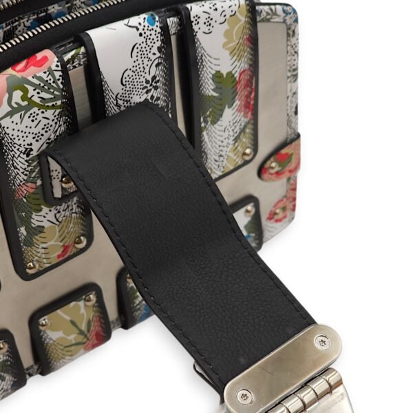 LV Petite Malle (SS 2018 Collection) Floral Print Clutch in Calf/Metal, Palladium hardware - Image 13