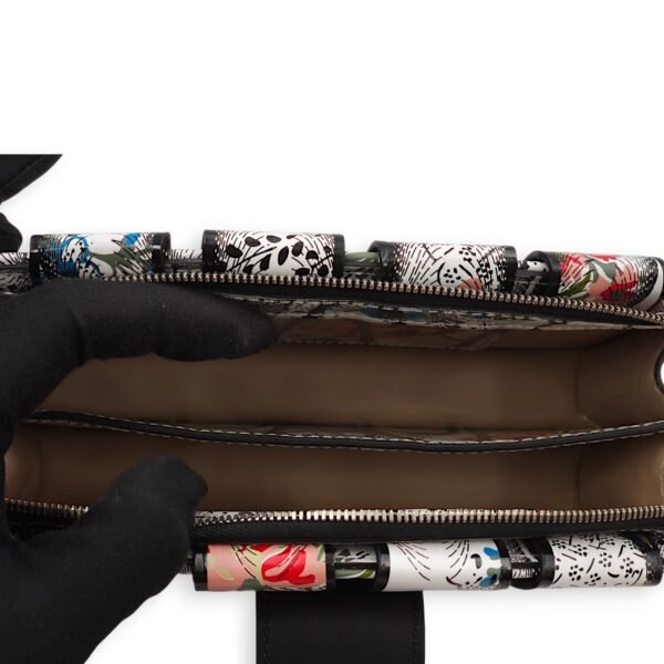 LV Petite Malle (SS 2018 Collection) Floral Print Clutch in Calf/Metal, Palladium hardware - Image 12
