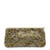 Lace Pochette Multi-colour Shoulder Bag in Lace/Satin, Gold hardware