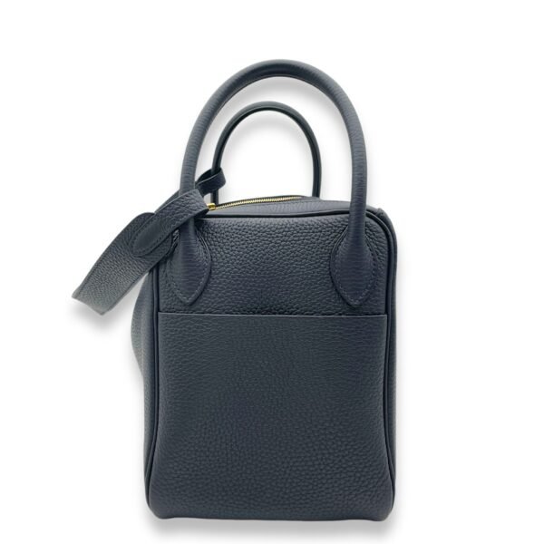 Lindy Blue Nuit in Clemence, Gold hardware - Image 4