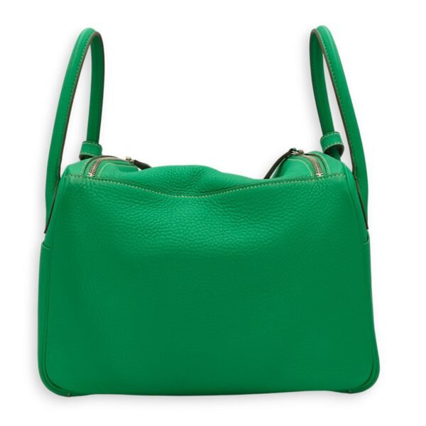Lindy 30 Menthe/Gris Tourterelle in Clemence, Palladium hardware - Image 3
