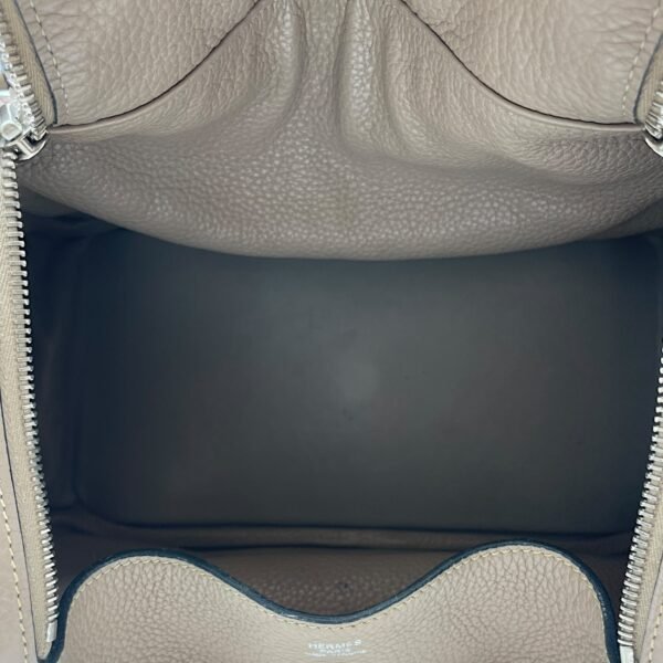 Lindy 30 Gris Tourterelle in Clemence, Palladium hardware - Image 8