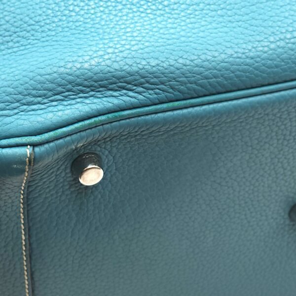 Lindy Blue Jean in Clemence, Palladium hardware - Image 8