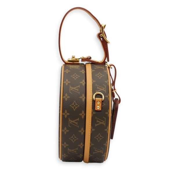 LV Petite Botie Chapeau Monogram Crossbody Bag in Canvas, Gold hardware - Image 3