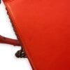 Le Boy Large Red Shoulder Bag in Calfskin, Ruthenium hardware - Image 9