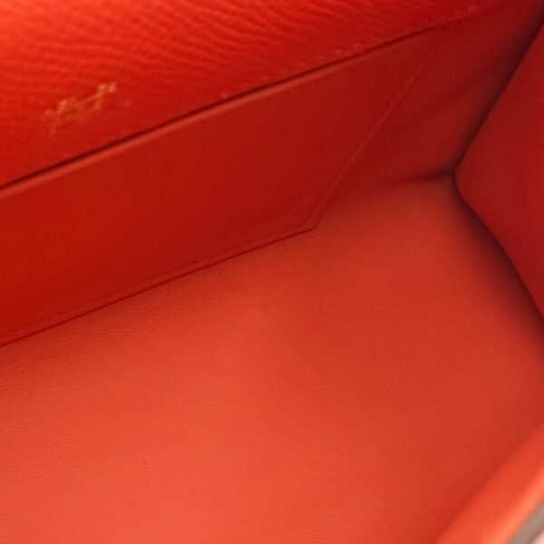 Kelly Pochette Rose Jaipur in Epsom, Gold hardware - Image 11