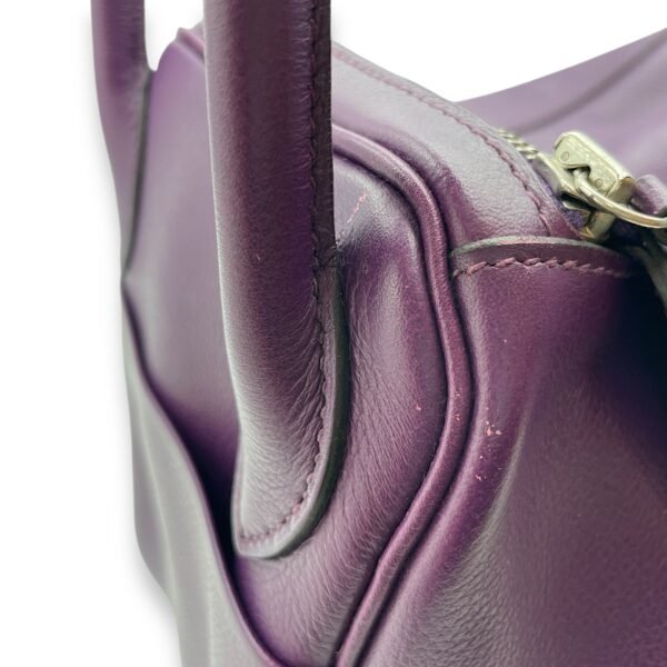 Lindy 30 Ultraviolet in Evercolor, Palladium hardware - Image 10