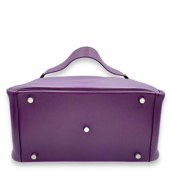 Lindy 30 Ultraviolet in Evercolor, Palladium hardware - Image 5