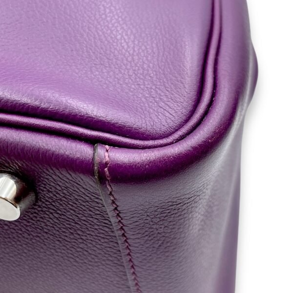 Lindy 30 Ultraviolet in Evercolor, Palladium hardware - Image 8