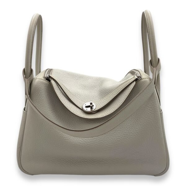 Lindy 30 Gris Perle in Clemence, Palladium hardware - Image 12
