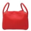 Lindy 30 Rouge Casaque in Clemence, Palladium hardware - Image 2