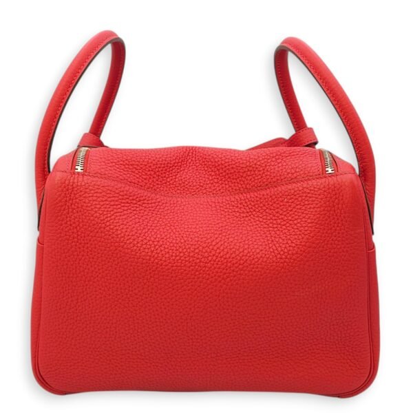 Lindy 30 Rouge Casaque in Clemence, Palladium hardware - Image 2