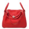 Lindy 30 Rouge Casaque in Clemence, Palladium hardware - Image 8