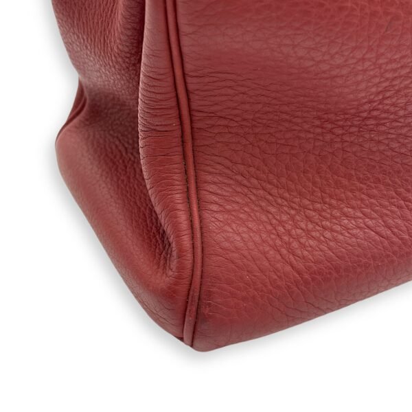 Kelly 35 Rouge H in Clemence, Palladium hardware - Image 9