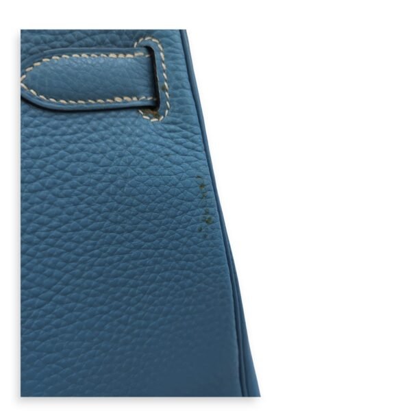 Kelly 32 Blue Jean in Togo, Palladium hardware - Image 12