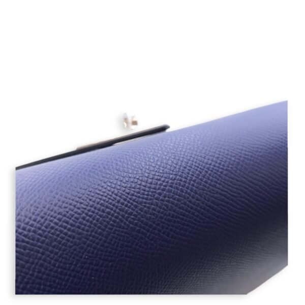 Kelly Sellier 40 Blue Sapphire in Epsom, Palladium hardware - Image 4