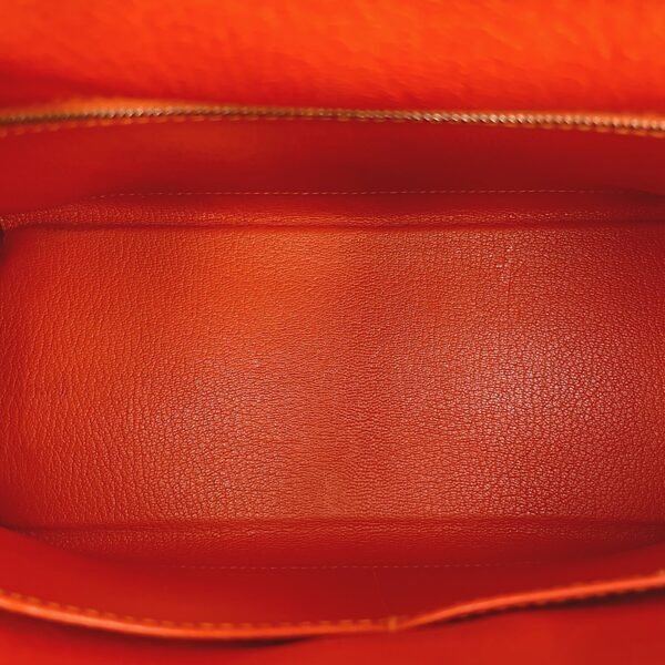Kelly 28 Orange in Chere Mysore, Palladium hardware - Image 6