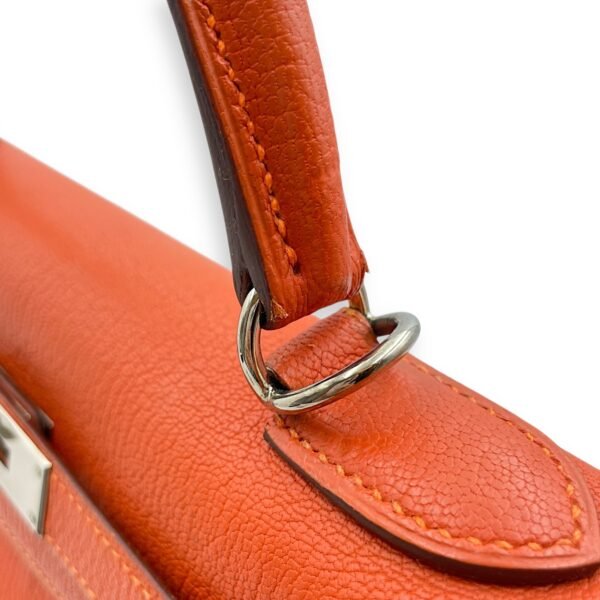 Kelly 28 Orange in Chere Mysore, Palladium hardware - Image 7