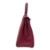 Kelly 25 Rouge Grenat in Togo, Palladium hardware - Image 3
