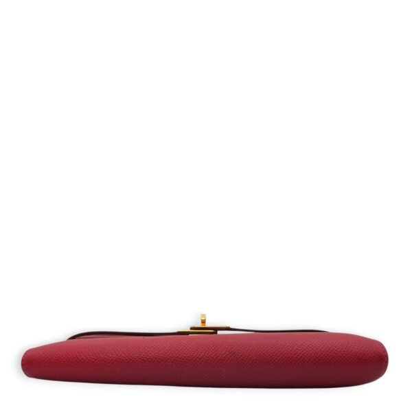 Kelly Long Rouge Casaque in Epsom, Gold hardware - Image 7