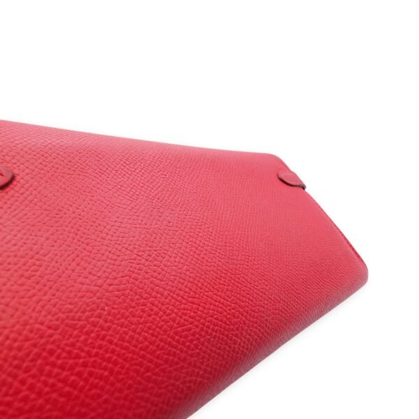 Kelly Long Rouge Casaque in Epsom, Gold hardware - Image 2