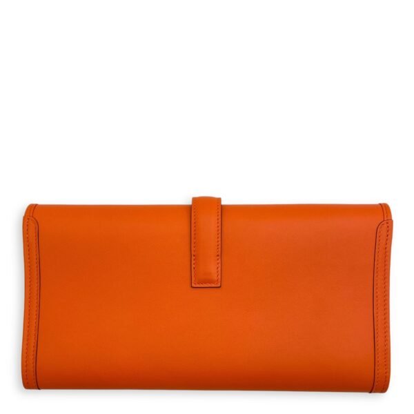 Jige Elan Orange Clutch in Swift - Image 2
